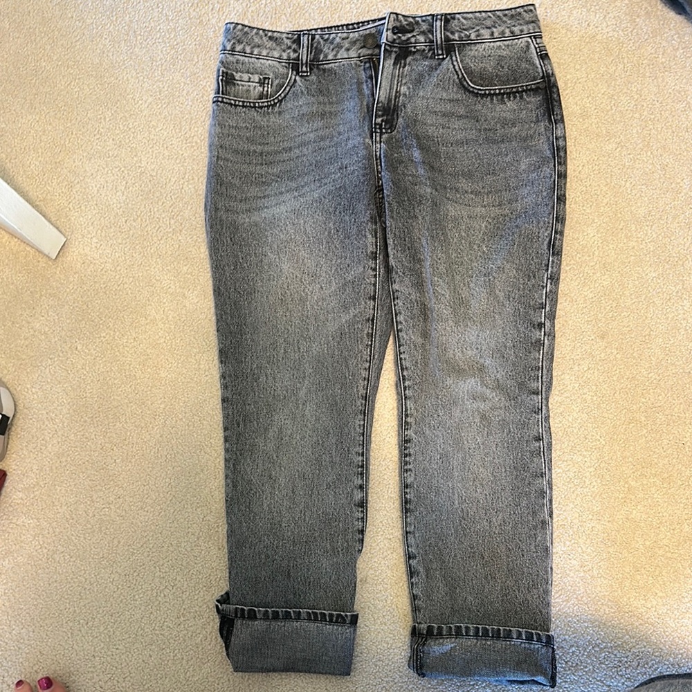 Cabi Stylish Gray Denim Jeans size 4